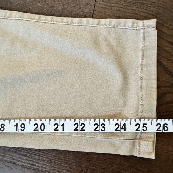 Supplies by Union Bay Cropped Cargo Pant Cream size 6 - Picture 3 of 5